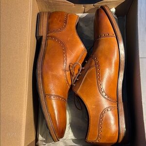 Cole Haan Brown Leather Oxfords